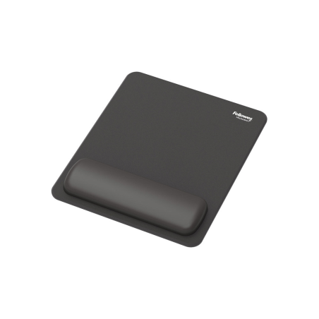 Alfombrilla para raton fellowes con reposamuñecas breyta negro 250x210x25 mm