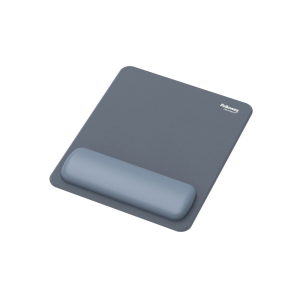 Alfombrilla para raton fellowes con reposamuñecas breyta azul 250x210x25 mm