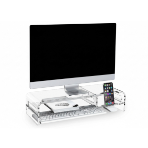 Soporte q-connect para monitor metacrilato 508x203x114 mm