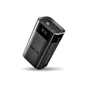 Bateria externa ngs para portatil carga rapida 65w 20000 mah 2xusb-c 1xusb-a