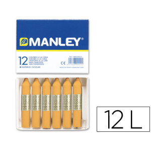 Lapices cera manley...
