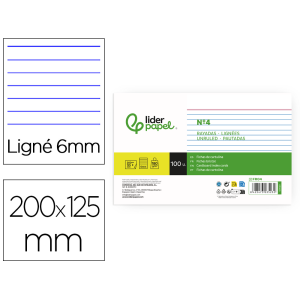 Ficha liderpapel rayada nº4...