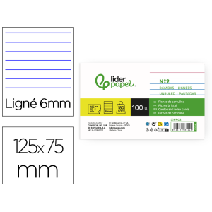 Ficha liderpapel rayada nº2...