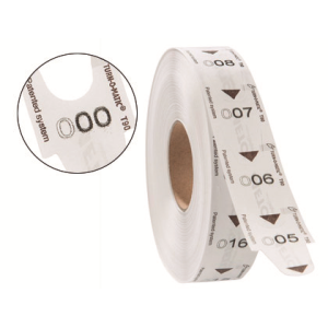 Tickets turnomatic 31x67mm color blanco rollo 4000 tickets