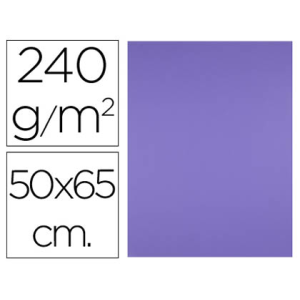 Cartulina liderpapel 50x65 cm 240 g/m2 violeta