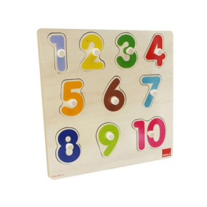 Puzle goula numeros 10 piezas