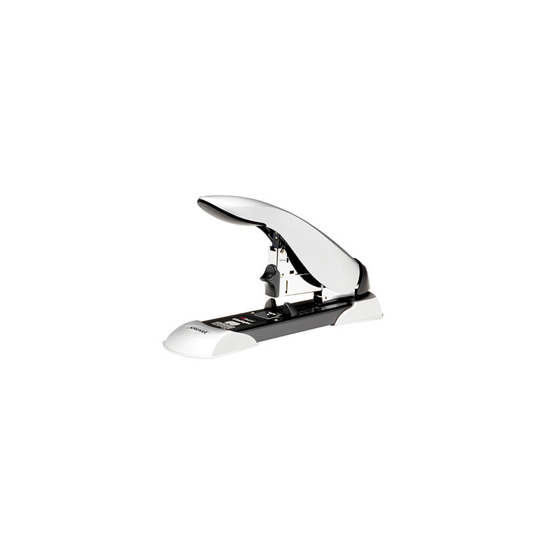 Grapadora rexel gladiator capacidad 160 hojas color plata / negro