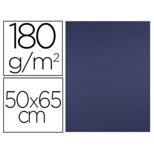 Cartulina liderpapel 50x65 cm 180 gr zafiro unidad
