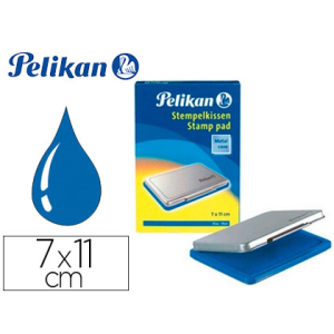 Tampon pelikan nº2 azul 70x110 mm