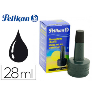 Tinta tampon pelikan negro...