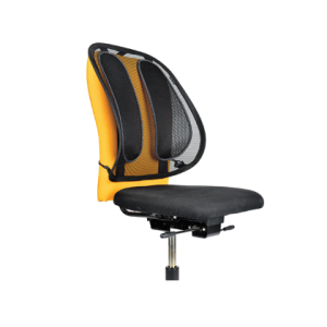 Respaldo ergonomico fellowes mesh office suites con apoyo lumbar completo sistema tensor ajustable