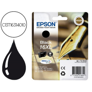 Ink-jet epson 16xl wf2010w wf2510wf wf2520nf wf2530wf wf2540wf negro 500 pag