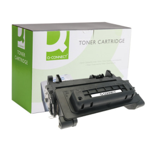 Toner q-connect compatible hp ce390a para laser jet negro -10.000 pag-