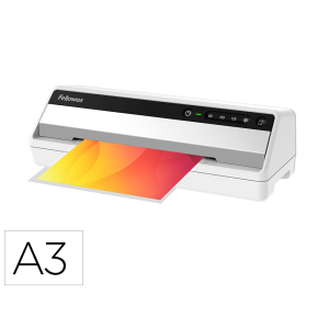 Plastificadora fellowes saturn 3i din a3 2 rodillos sistema antiatasco hasta 125 mc