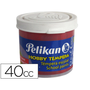 Tempera hobby 40 cc carmin...