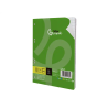 Recambio liderpapel din a5 100 hojas 75 gr cuadro 8mm con margen 6 taladros