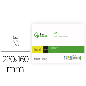Ficha liderpapel lisa nº5...