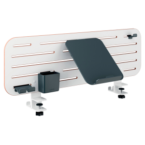 Organizador escritorio leitz ergo anclaje con soporte para portatil 800x250 mm