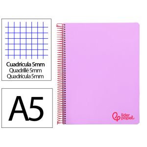 Cuaderno espiral liderpapel...