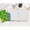 Recambio liderpapel din a5 100 hojas 75 gr cuadro 8mm con margen 6 taladros