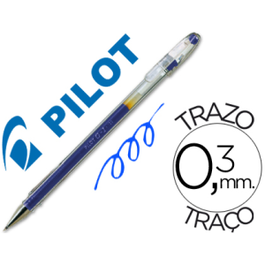 Boligrafo pilot g-1 azul tinta gel