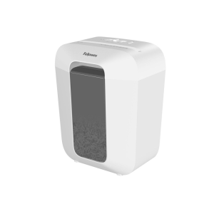 Destructora de documentos fellowes lx50 blanco capacidad de corte 9 hojas p4 destruye grapas clips y