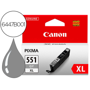 Ink-jet canon 551 xl pixma ip7250 / mg5450 / mg6350 gris