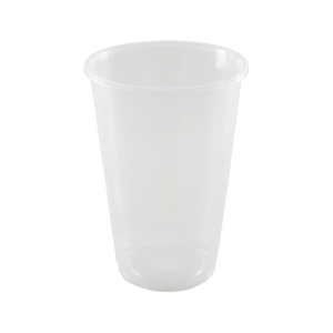 Vaso de plastico reutilizable transparente 550 ml paquete de 10 unidades
