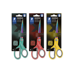 Tijeras staedtler norix 965 acero inoxidable mango ergonomico longitud 21 cm