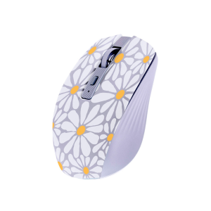 Raton tnb inalambrico flores optico 1600 dpi bluetooth usb a