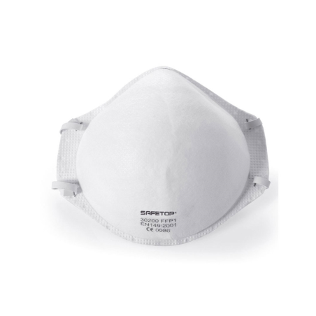 Mascarilla facial safetop ffp1 nr d preformada