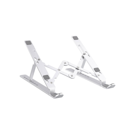 Soporte para portatil hasta 17/' tnb iclik plegable regulable 7 alturas aluminio