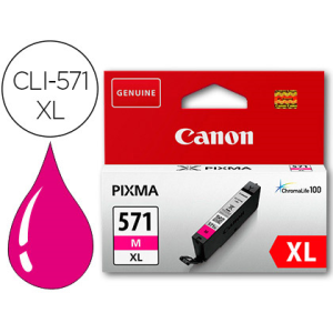 Ink-jet canon cli-571xl pixma mg6852 / ts6050 / ts8050 magenta 500 pag