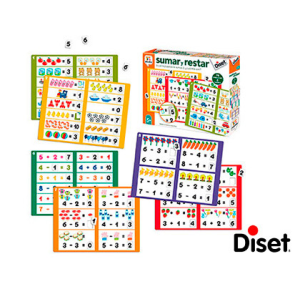 Juego diset didactico sumar y restar