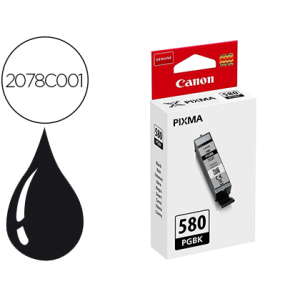 Inkjet canon pgi-580 pixma para ts6150 / ts8150 / tr7550 / tr8550 negro capacidad 200 paginas