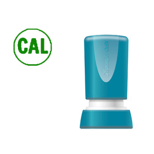 Sello x'stamper quix personalizable color verde redondo diametro 14 mm q-32