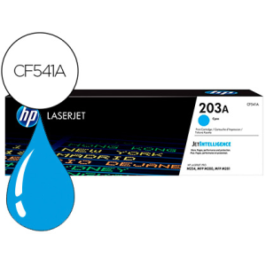 Toner hp 203a laserjet pro m254 / mfp m280 / mfp m281 cian 1300 paginas