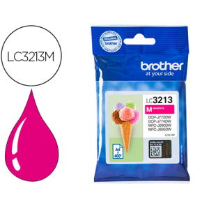 Ink-jet brother lc3213 dcp-j572 / dcp-j772 / dcp-j774 / mfc-j890 / mfc-j895 magenta 400 pag