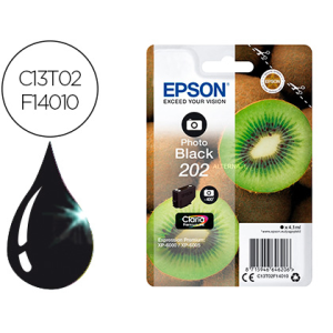 Ink-jet epson 202 xp-6000 / xp-6005 / xp-6100 / xp-6105 photo negro 400 pag