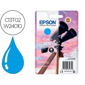 Ink-jet epson 502 xl expression home xp 5100 / 5105 workforce wf 2860 / 2860dwf cian 470 paginas