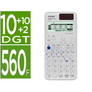 Calculadora casio fx-991sp cw iberia classwiz cientifica 560 funciones 9 memorias 10+2 digitos 5 idiomas con tapa