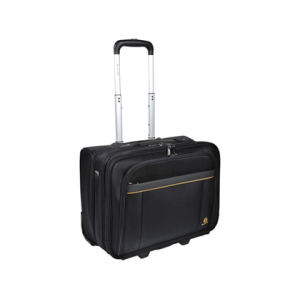 Maletin para portatil exacompta exactive hasta 15.6/' con ruedas y asa telescopica negro 450x255x395