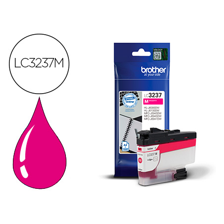 Ink-jet brother lc3237 hl-j6000dw / hl-j6100dw / mfc-j5945dw / mfc-j6945dw / mfc-j6947dw 1500 pag magenta