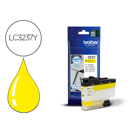 Ink-jet brother lc3237 hl-j6000dw / hl-j6100dw / mfc-j5945dw / mfc-j6945dw / mfc-j6947dw 1500 pag amarillo