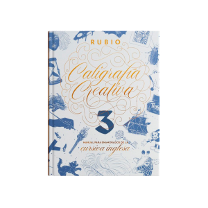 Libro de caligrafia rubio creativa 3 manual para enamorados de la cursiva inglesa 120 paginas tapa dura