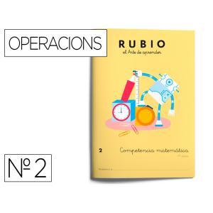 Cuaderno rubio competencia matematica nº2