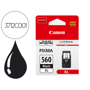 Ink-jet canon 560 xl pixma ts5350 / ts5351 / ts5352 / ts5353 negro 4000 paginas