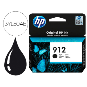 Ink-jet hp 912 officejet 8010 / 8020 / 8035 negro 300 pag