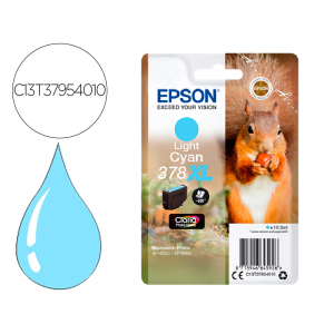 Ink-jet epson 378 xl expression home xp-8605 / 8606 / xp-15000 / xp-8500 / 8505 cian claro 830 pag