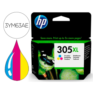 Ink-jet hp 305xl deskjet 1210 / 1212 / 1255 / 2732 / 2752 / 4155 / 4158 envy 6020 / 6052 /6055 / 6420 tricolor 200